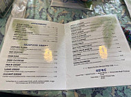 Fisherman's Cove menu