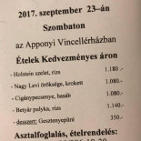 Vincellérház Étlap