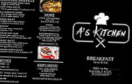 A's Kitchen menu