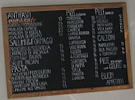 Luisa Maria menu