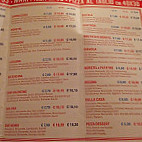 Pizza’n’burger menu