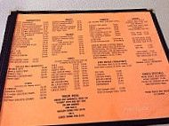 Tiger Drive-in menu