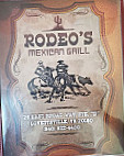 Rodeo's Mexican Grill menu