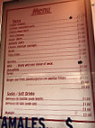 Taqueria La Esperanza menu