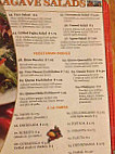 El Agave menu