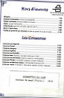 Sarl L'auberge Berbere menu