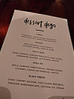 Rogue Bar + Bistro menu