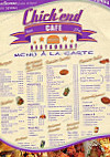 Chick'end Café menu