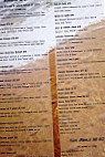 Blue Water Cafe menu