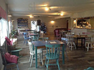 The Cricket Pavilion Tea Room Cafe inside