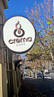 Crema Cafe outside