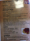 Caudillo's Pizza menu