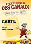 Pizzeria Des Cannaux menu