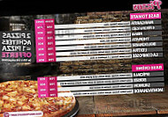 Pizzntacos menu