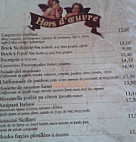 San Remo 1 menu