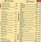 Pizzeria La Tosca menu