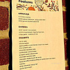 Cafe menu