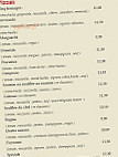 Il Ristorante menu