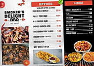 Smokers Delight Bbq menu