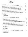 Shorethyme menu