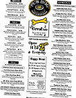 Pub Dog Pizza Drafthouse menu