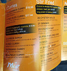 Mie Thai Engadine menu