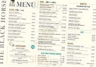 Black Horse Pub menu