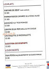 Cafe les remparts menu