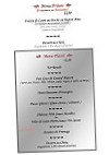 La Vieille Ferme menu