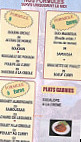 Le Mauritius menu