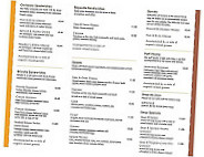 Patisserie Lenox menu