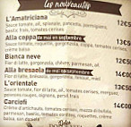 Dolce Vita menu