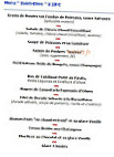 La Rascasse menu