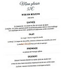 Didier Méril menu