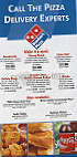 G Alexanders Pizza menu