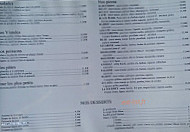 La Belle Vie menu