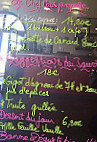 Brasserie De La Gare Du Nord menu