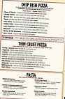 Uno Pizzeria Grill menu