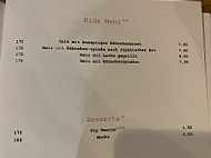 Nam Kio menu