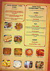 Restaurant Indien Shalimar menu