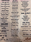 Badlands Pizza Parlor menu