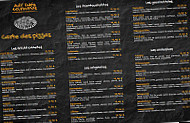 Aux Défis Gourmands menu