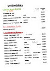 La Gentilhommière menu