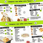 Fitfood menu