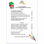 Wallstreet Cafe menu