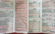 Oriental Sizzling menu