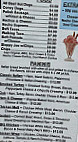 Ice Cream Bandits menu