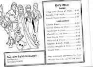 Northern Lights menu