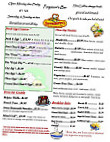 Steverino's menu