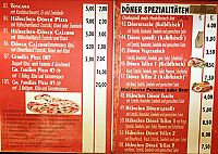 Pizzeria Da Valentino menu